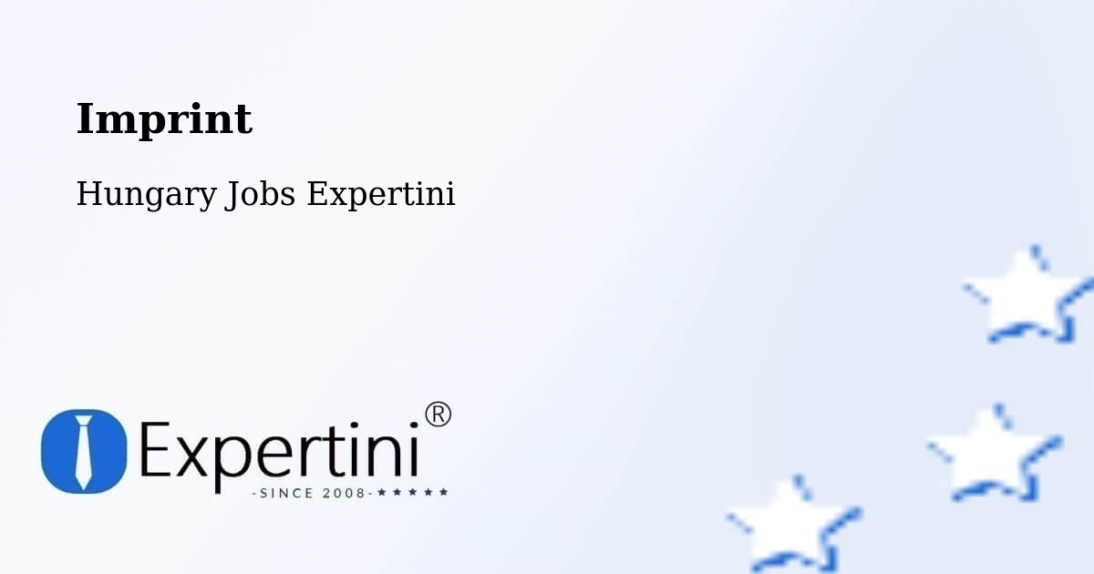 Imprint – Nyírbéltek - Hungary Jobs Expertini